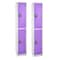 Adiroffice 12 in W, 12 in D, 72 in H, Steel ADI629-202-PUR-2PK - alternate 1
